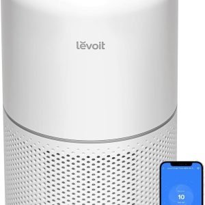Anniversary Celebration while stocks last：LEVOIT Smart Air Purifier for Home Bedroom, H13 HEPA Air Filter with Real Time Air Quality Sensor, Removes 99.97% Pollen Allergies Dust Odours, Alexa Enabled Air Cleaner with Quiet Auto Mode, Core300S