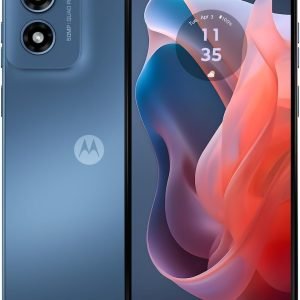 Anniversary Celebration while stocks last：Motorola Moto G Play | 2024 | Unlocked | Made for US 4/64GB | 50MP Camera | Sapphire Blue