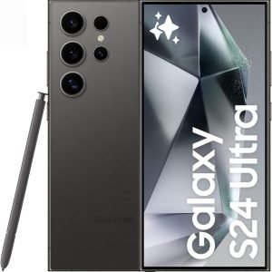 SAMSUNG Galaxy S24 Ultra, AI Phone, 256GB Storage, Titanium Gray, 12GB RAM, Android Smartphone, 200MP Camera, S Pen, Long Battery Life (UAE Version)