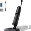 DREAME H12 PRO Vacuum Mop, Wet Dry Vacuum Cleaner for Hard Floor, Vacuum and Mop at The Same Time for Wet & Dry Messes, Auto Self-Cleaning, Edge to Edge Cleaning with Hot Air Drying