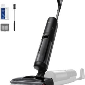 DREAME H12 PRO Vacuum Mop, Wet Dry Vacuum Cleaner for Hard Floor, Vacuum and Mop at The Same Time for Wet & Dry Messes, Auto Self-Cleaning, Edge to Edge Cleaning with Hot Air Drying